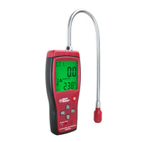HKM-021715 Combustible Gas Detector with LCD Screen and Alarm Buzzer, Model AS8800A, Instant Response and 9-Hour Operation Time