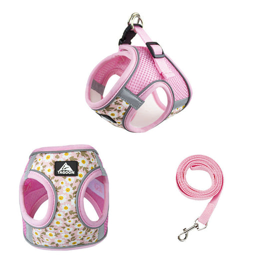 HKM-021715 Retractable Reflective Wear-Resistant Pet Training Leash for Dogs