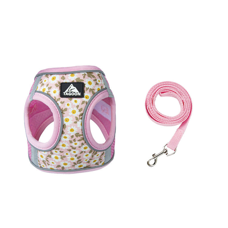 HKM-021715 Retractable Reflective Wear-Resistant Pet Training Leash for Dogs
