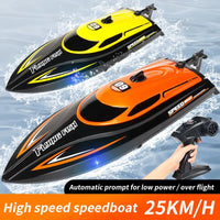 HKM-021779 Remote Control Speedboat 20KM/H Electric Racing Boat for Indoor and Outdoor Fun