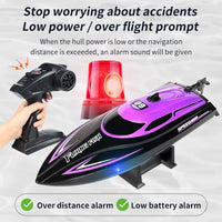 HKM-021779 Remote Control Speedboat 20KM/H Electric Racing Boat for Indoor and Outdoor Fun