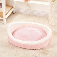 HKM-021907 Removable cat litter dog kennel pet nest hamburger nest shell