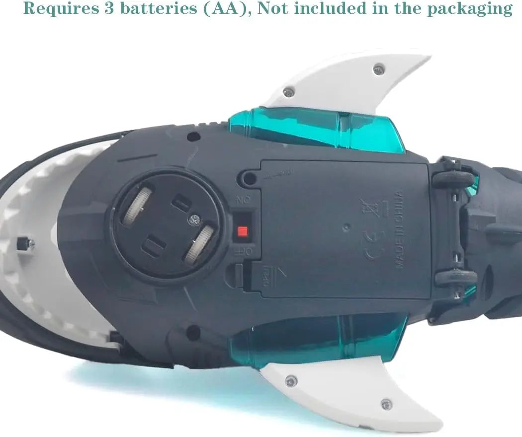 HKM-022163 Electric Universal Wheel Shark Toy with Lights and Music for Kids