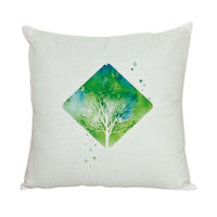 HKM-022163 Nordic Style Cute Animal Pattern Peach Skin Fabric Pillow Cover 45x45cm