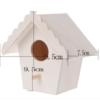 HKM-022291 Creative Wooden Bird Nest Ornaments in Various Designs and Natural Materials