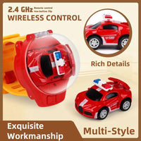 HKM-022355 2.4G Alloy Mini Remote Control Car with USB Rechargeable Battery for Kids