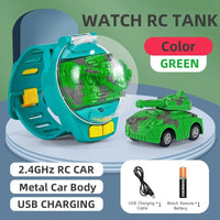 HKM-022355 2.4G Alloy Mini Remote Control Car with USB Rechargeable Battery for Kids