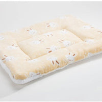 HKM-022547 Cozy Cartoon Lamb Cashmere & Flannel Universal Mat for Pets