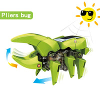 HKM-022611 DIY Solar-Powered Dinosaur Model Kit for Kids Ages 8-13, Educational STEM Toy