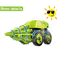 HKM-022611 DIY Solar-Powered Dinosaur Model Kit for Kids Ages 8-13, Educational STEM Toy