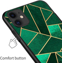 HKM-022611 Fashion Marbled Pattern TPU Back Cover for iPhone 5/5S/SE - Unisex Protective Shell