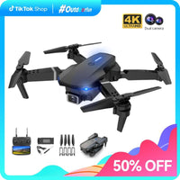 HKM-022867 Remote-Controlled E88 Drone with Dual Cameras and Extra Batteries