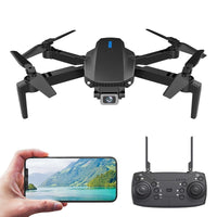 HKM-022867 Remote-Controlled E88 Drone with Dual Cameras and Extra Batteries
