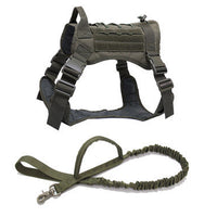 HKM-022867 Tactical Outdoor Camouflage Pet Vest - Durable Nylon with Adjustable Fit