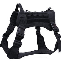 HKM-022867 Tactical Outdoor Camouflage Pet Vest - Durable Nylon with Adjustable Fit