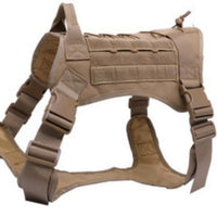 HKM-022867 Tactical Outdoor Camouflage Pet Vest - Durable Nylon with Adjustable Fit