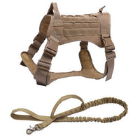 HKM-022867 Tactical Outdoor Camouflage Pet Vest - Durable Nylon with Adjustable Fit