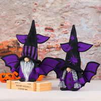 HKM-023123 Faceless Old Man Bat Gnome Decoration for Halloween Festivities