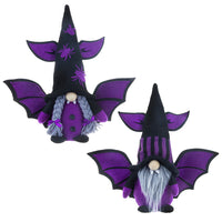 HKM-023123 Faceless Old Man Bat Gnome Decoration for Halloween Festivities