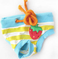 HKM-023123 Reusable Cotton Menstrual Diaper Pants for Female Dogs - S-XL Sizes