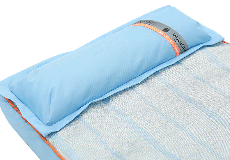 HKM-023315 Cooling Ice Silk Dog and Cat Mat - Summer Anti-Bite Non-Stick Hair Cushion (S/M/L/XL)