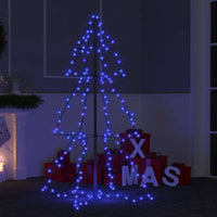 HKM-023315 Indoor and Outdoor Cone-Shaped Christmas Tree with 160 LED Lights and 8 Lighting Effects, Waterproof Decoration