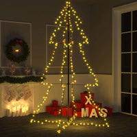 HKM-023315 Indoor and Outdoor Cone-Shaped Christmas Tree with 160 LED Lights and 8 Lighting Effects, Waterproof Decoration