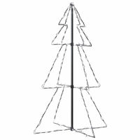HKM-023315 Indoor and Outdoor Cone-Shaped Christmas Tree with 160 LED Lights and 8 Lighting Effects, Waterproof Decoration
