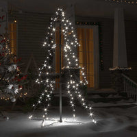 HKM-023315 Indoor and Outdoor Cone-Shaped Christmas Tree with 160 LED Lights and 8 Lighting Effects, Waterproof Decoration