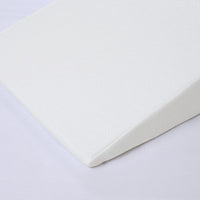 HKM-023507 Wedge Pillow for Elevated Support with 100% Polyester Cover and Memory Foam Comfort