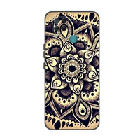 HKM-023763 Transparent TPU Painted Mobile Phone Case for Infinix Hot 10S / Hot 10S NFC / Hot 10T - Flexible & Durable Design