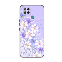 HKM-023763 Transparent TPU Painted Mobile Phone Case for Infinix Hot 10S / Hot 10S NFC / Hot 10T - Flexible & Durable Design