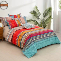 HKM-023827 Twin Duvet Cover Set with Pillowcase - Stylish and Versatile Designs for Bedroom