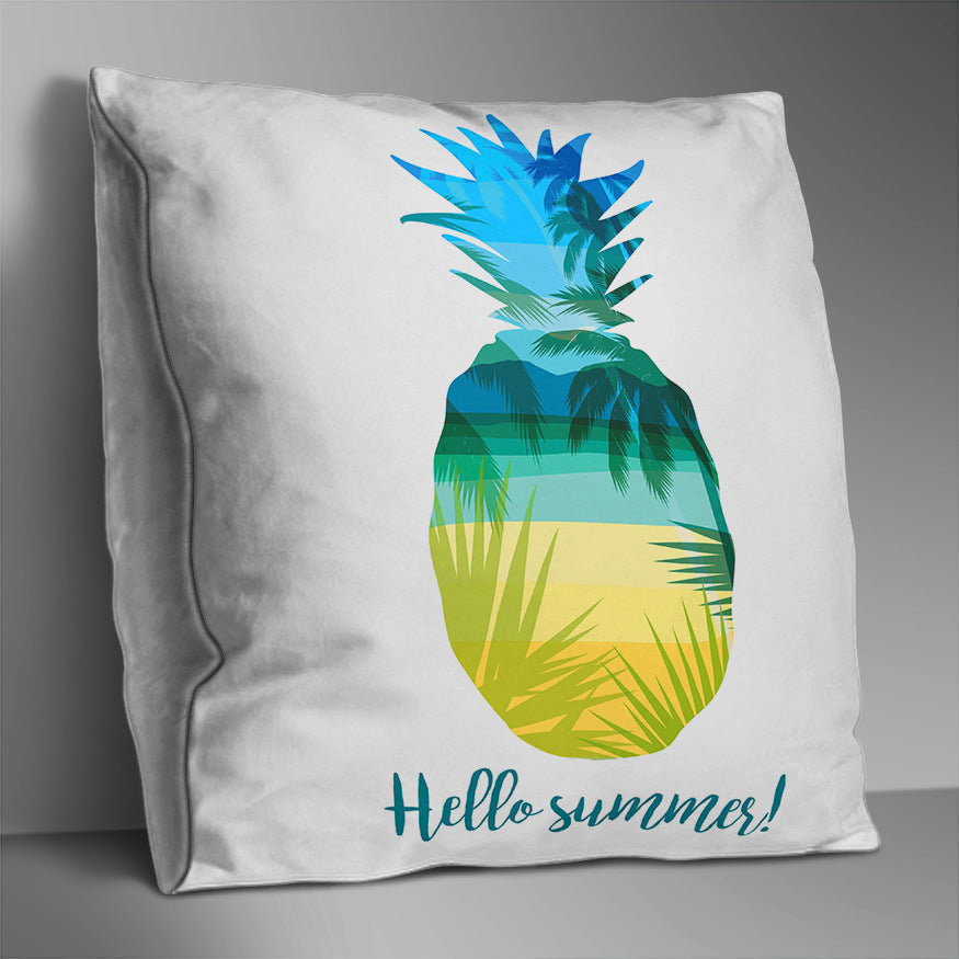 HKM-023891 Double-Sided Printed Cushion Cover 45x45cm with Manual Sewing Error Allowance