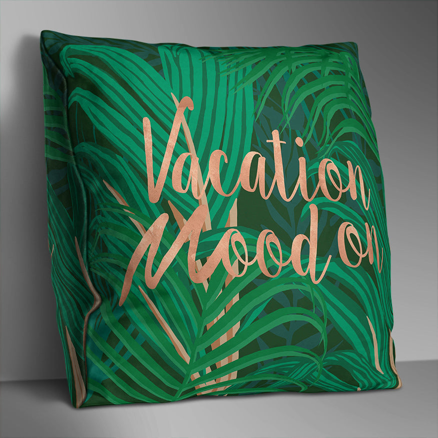 HKM-023891 Double-Sided Printed Cushion Cover 45x45cm with Manual Sewing Error Allowance