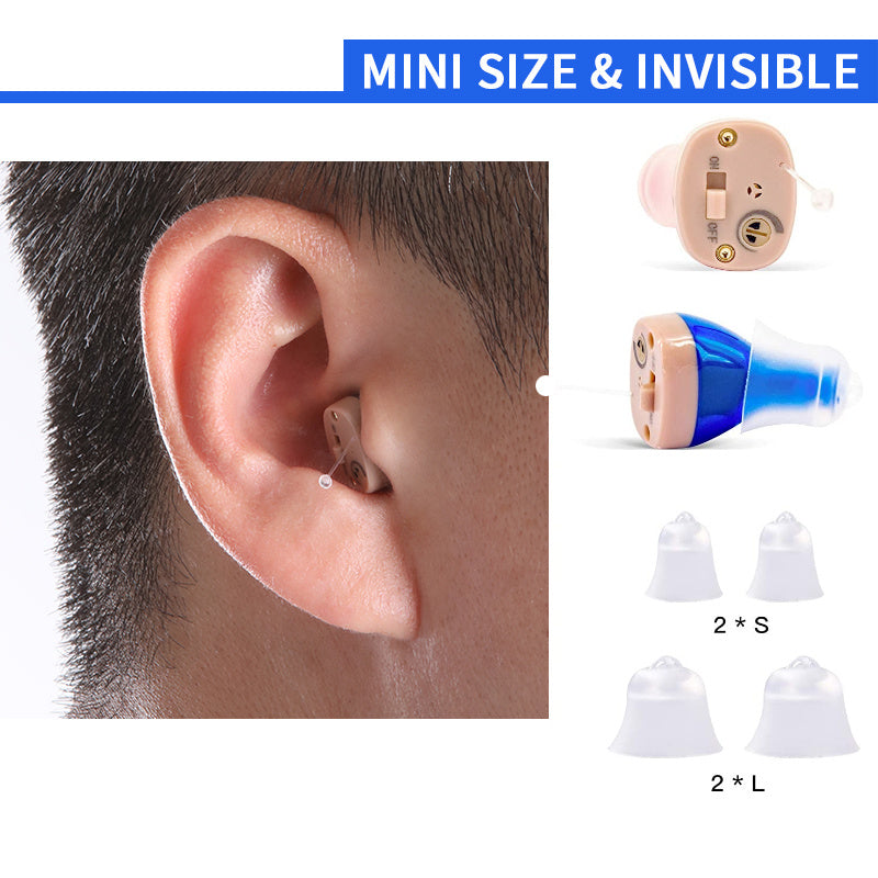 HKM-024019 Rechargeable Hearing Aid Amplifier for Improved Sound Clarity