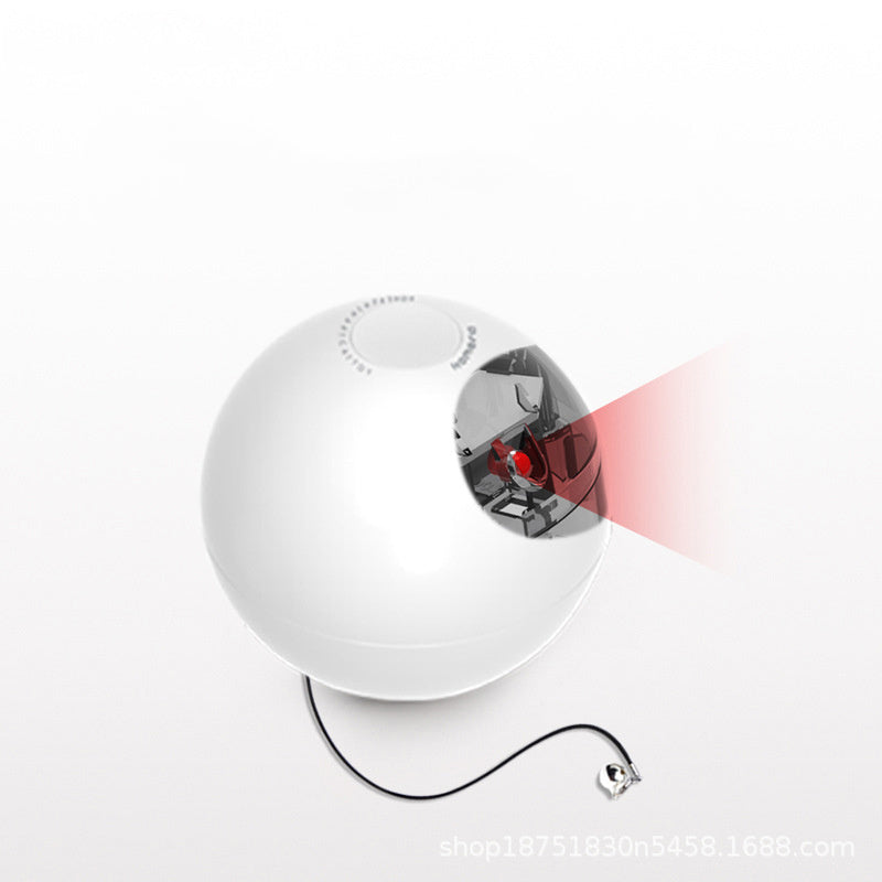 HKM-024147 Interactive Smart Cat Toy Ball with Bell and AAA Batteries Included