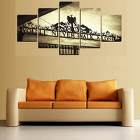 HKM-024339 Liverpool Football "You Will Never Walk Alone" HD Print Multi-Piece Canvas Decorative Artwork