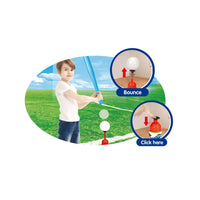 HKM-024467 Kids Softball Training Game Launcher Toy for Ages 2 to 13 - Practice Target Toss Set