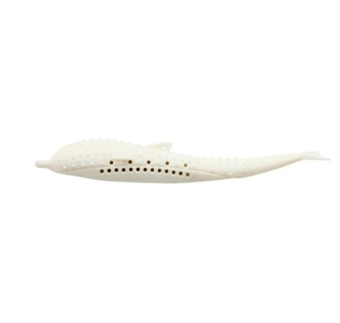 HKM-024595 Silicone Cat Toothbrush Toy for Dental Care - 2.7x17.4cm