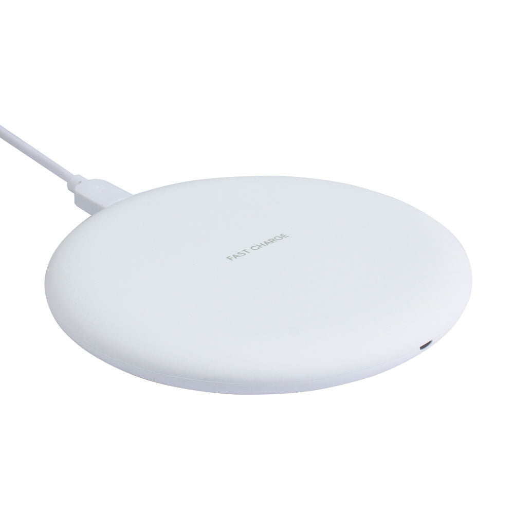 HKM-024851 10W Qi-Compatible Wireless Charger with Indicator Light and Micro USB Interface