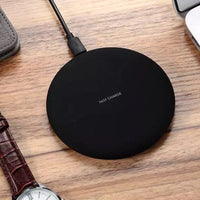 HKM-024851 10W Qi-Compatible Wireless Charger with Indicator Light and Micro USB Interface