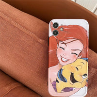 HKM-024915 Elegant Geometry TPU Back Cover Compatible with iPhone Models