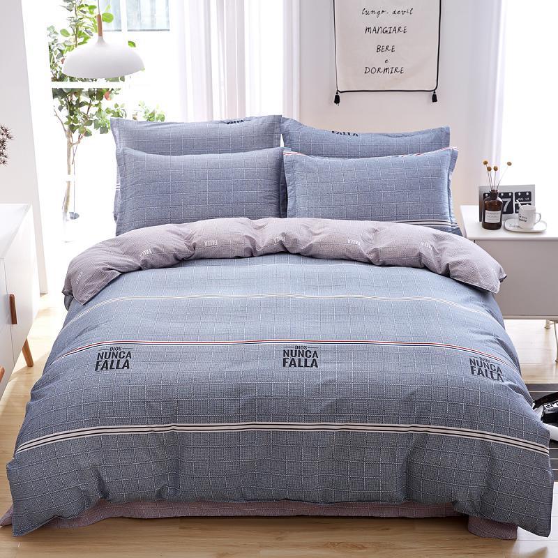 HKM-024979 Cotton Active Twill Bed Linen & Duvet Cover Set - Artistic Floral Designs, 4-Piece Collection
