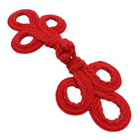 HKM-025491 Hand-Woven Retro Big Three-Leaf Eyed Button Accessories for Coats and Sweaters