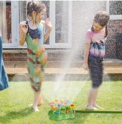 HKM-025491 Rotating Tortoise Outdoor Sprinkler Toy for Kids - Fun Water Play for Ages 2 and Up