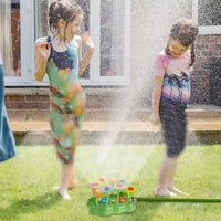 HKM-025491 Rotating Tortoise Outdoor Sprinkler Toy for Kids - Fun Water Play for Ages 2 and Up