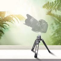 HKM-025875 Mobile Tripod Monopod Compatible with iPhone Models - High-Density Aluminum Alloy, Adjustable Angles, Lightweight Design