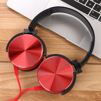 HKM-025875 Stereo Bass Headset with Noise Reduction and Built-in Microphone for Smartphones and Computers