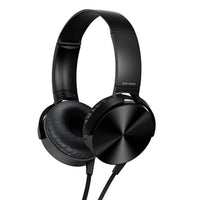 HKM-025875 Stereo Bass Headset with Noise Reduction and Built-in Microphone for Smartphones and Computers